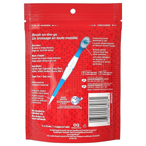 Colgate Wisp Pack of 24 Disposable Toothbrushes Main Product Image