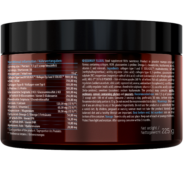 ESSENSEY FLEXER 225g JAR MANGO-ORANGE Main Product Image