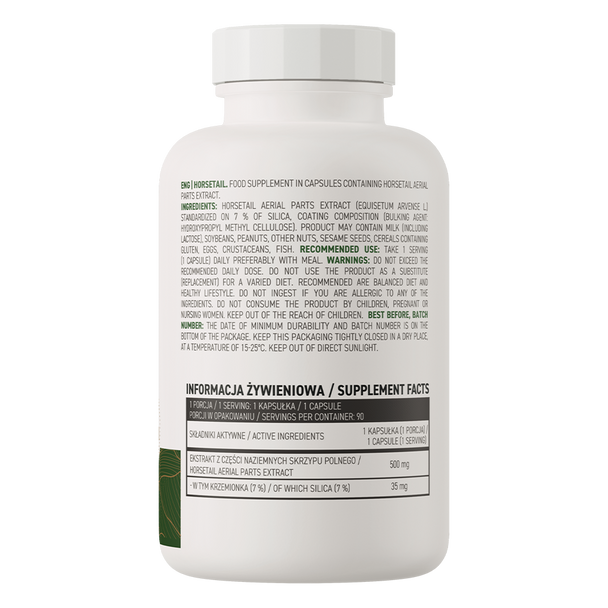 OstroVit HorseTail VEGE 90 capsules Main Product Image