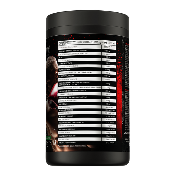 OstroVit Freak Fighter Pre Workout 500 g Main Product Image