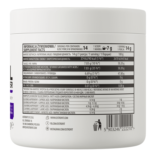 OstroVit MCT Oil Powder 200 g Main Product Image