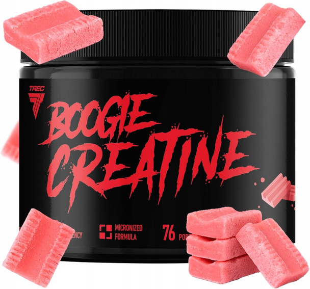 Trec Nutrition Boogie Flavoured Creatine 300g Supplement Facts Panel