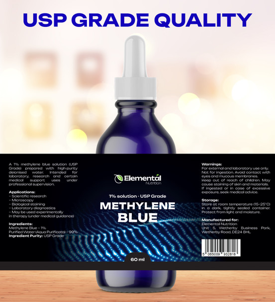 Elemental Nutrition Methylene Blue 60ml
