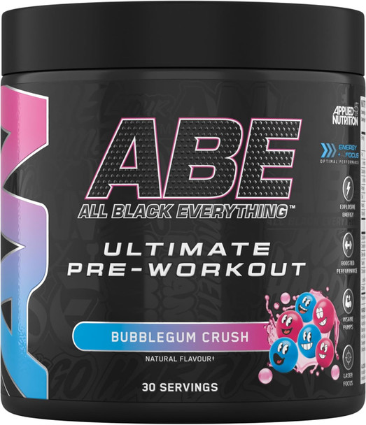 ABE All Black Everything Ultimate Pre-Workout Powder – 375g Additional Product Image 2