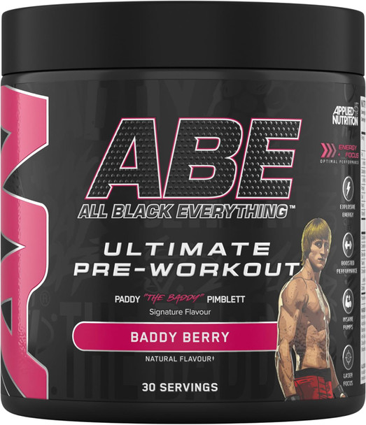 ABE All Black Everything Ultimate Pre-Workout Powder – 375g Additional Product Image 7