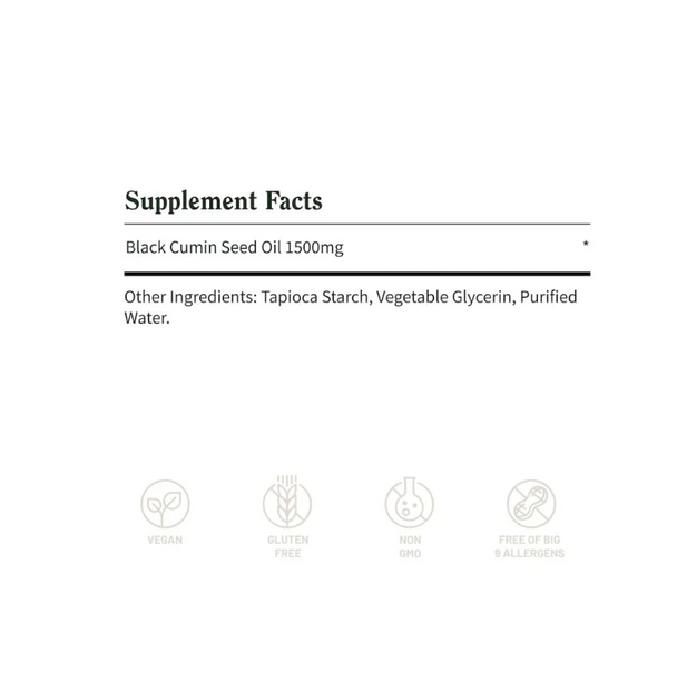 Snap Supplements Black Seed Oil 90 Caps