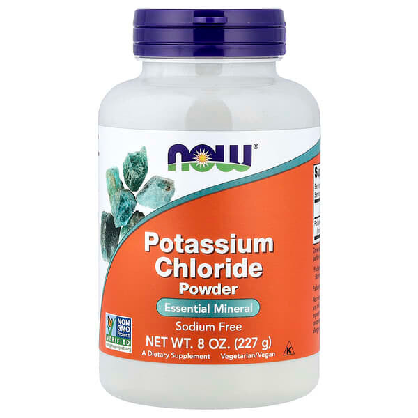 NOW Foods Potassium Chloride Powder - 227 grams Additional Product Image 2