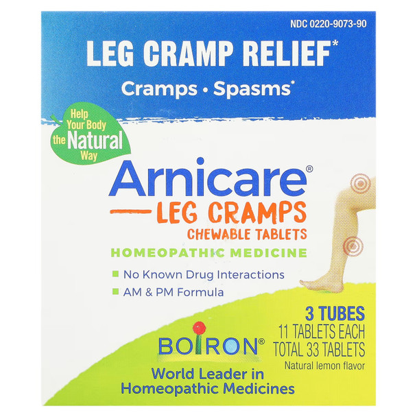 Boiron ARNICARE LEG CRAMPS - Pack of 3 tubes