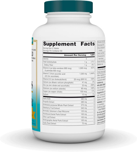 SOURCE NATURALS WELLNESS FORMULA 180 Tabs 1