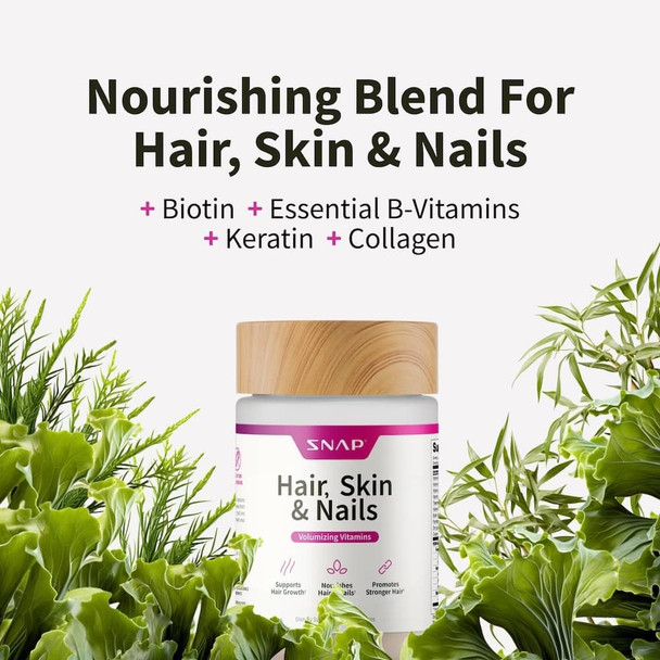 Snap Supplements Hairtonic for Women Supplement Facts Panel