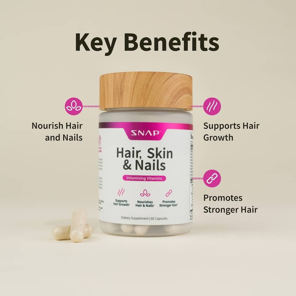 Snap Supplements Hairtonic for Women Packaging Detail View
