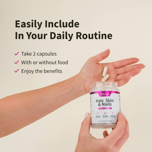 Snap Supplements Hairtonic for Women Lifestyle Detail