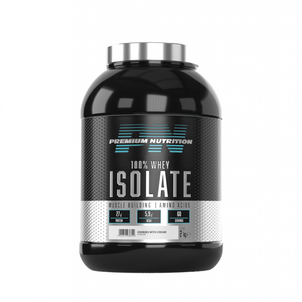 PREMIUM NUTRITION PN 100% Whey Isolate 2kg — pack front