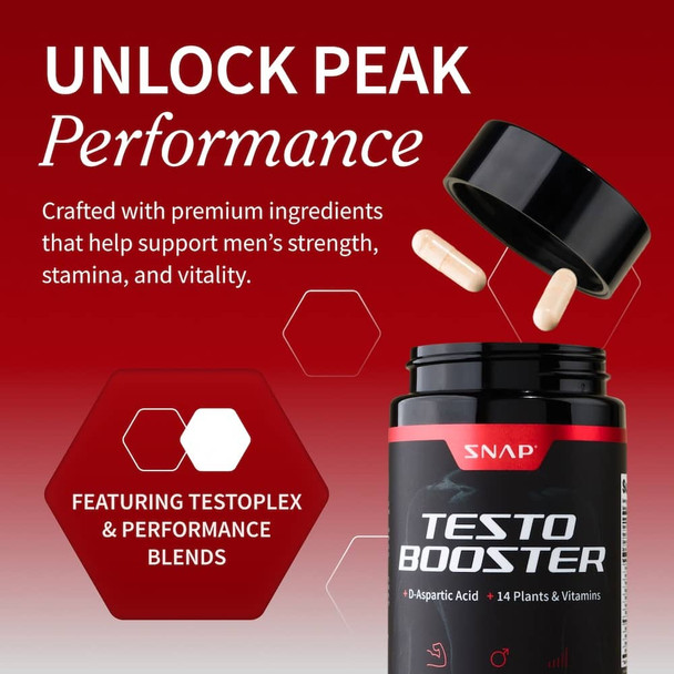 Snap Mens Trio - supplement facts panel