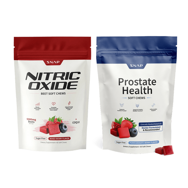 Snap Supplements Prostate Health + Nitric Oxi - main bundle image