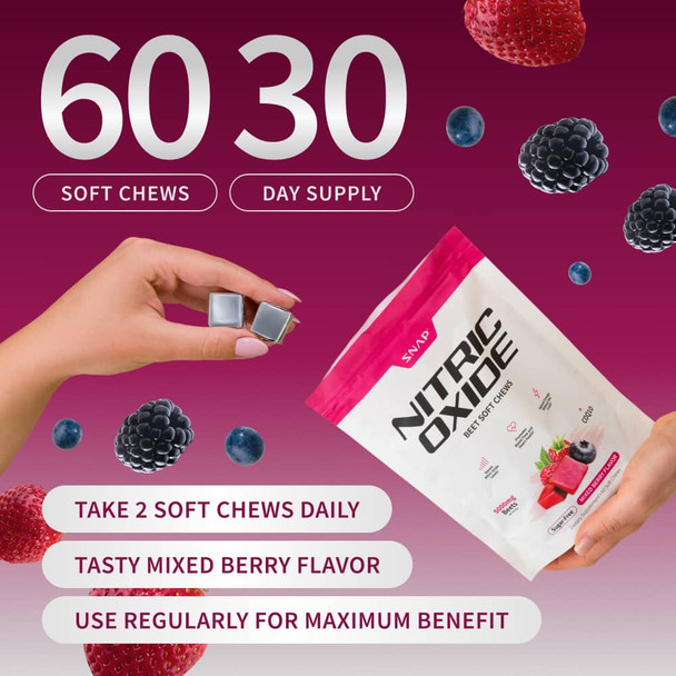Snap Supplements Nitric Oxide Beet Soft Chews - fourth product