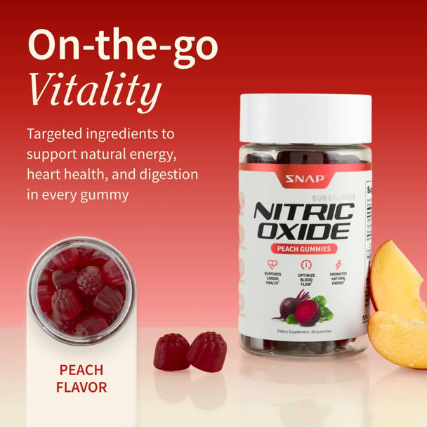 Snap Supplements Nitric Oxide Beet Gummies Pe - product lineup