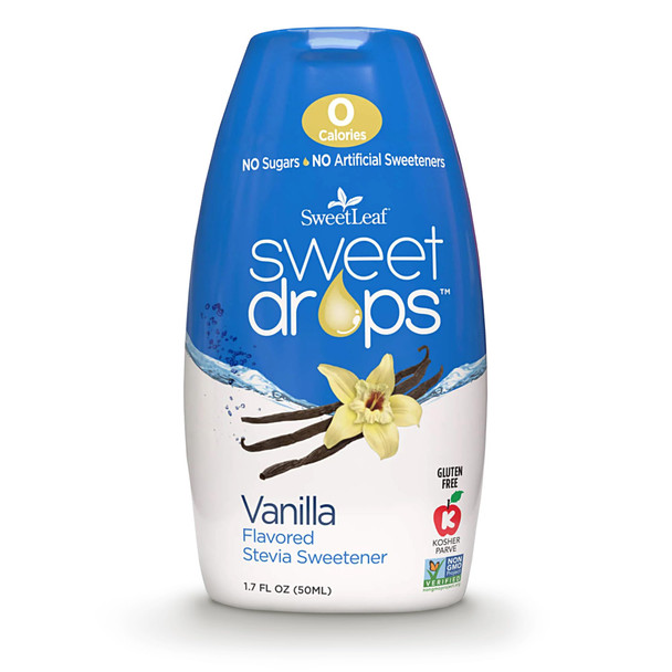 SweetLeaf Sweet Drops Vanilla 1.7 fl.oz - 6 pack