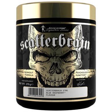 LEVRONE Pre-Workout Stack - Scatterbrain 270g + Shaaboom Pump 385g - component
