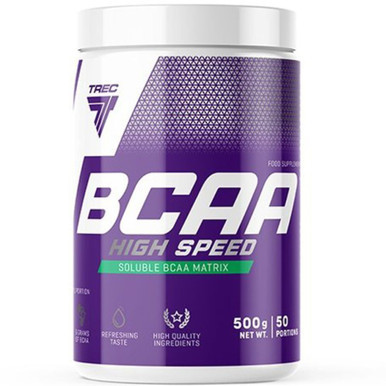 Trec Recovery Stack - BCAA High Speed 500g + L-Glutamine Micronized T6 - component