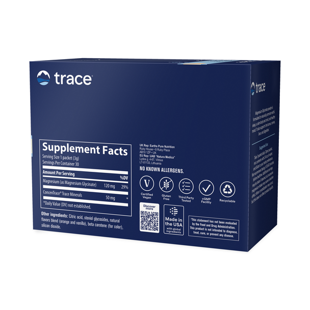 Trace Minerals Magnesium Glycinate - 30 Stick Packs