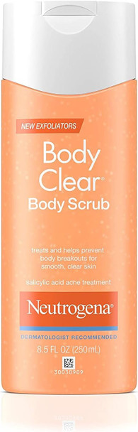 Neutrogena Body Clear Body Scrub with salicylic acid, 8.5oz