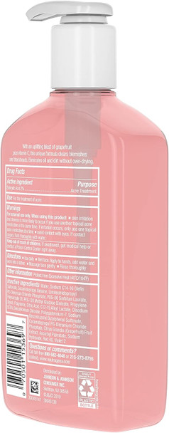 Neutrogena Oil-Free Acne Wash Pink Grapefruit 9.1oz – image 9
