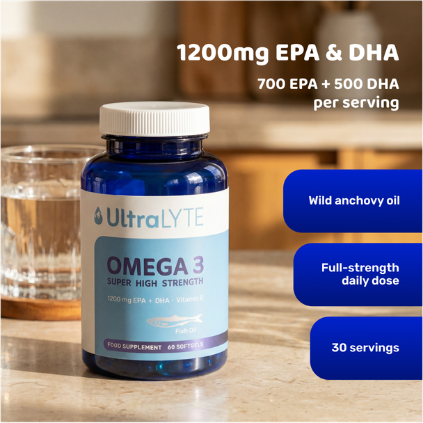 Ultra Lyte Omega 3 Fish Oil softgels - image 3