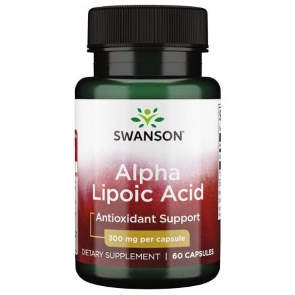 Swanson Alpha Lipoic Acid 300mg 60 Caps