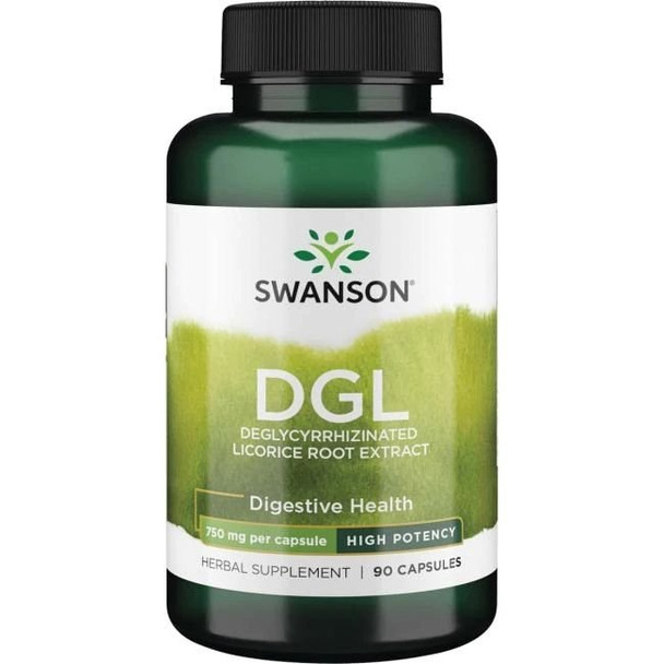Swanson DGL Deglycyrrhizinated Licorice Root Extract - High Potency