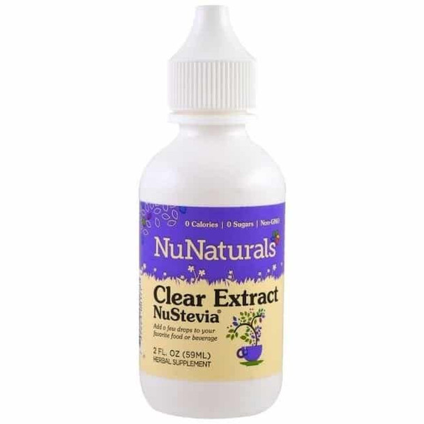 NuNaturals Clear Extract NuStevia Main Product Image