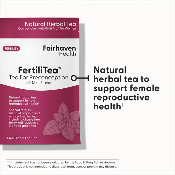 FertiliTea- Fertility Loose Leaf Tea for Women 85g Main Product Image