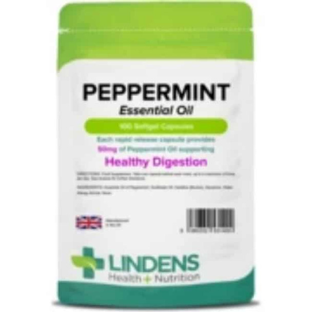 Peppermint Oil 50mg 100 Capsules