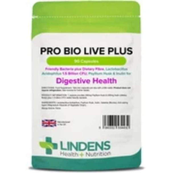 Pro Bio Live Plus (+dietary fibre) 90 Capsules
