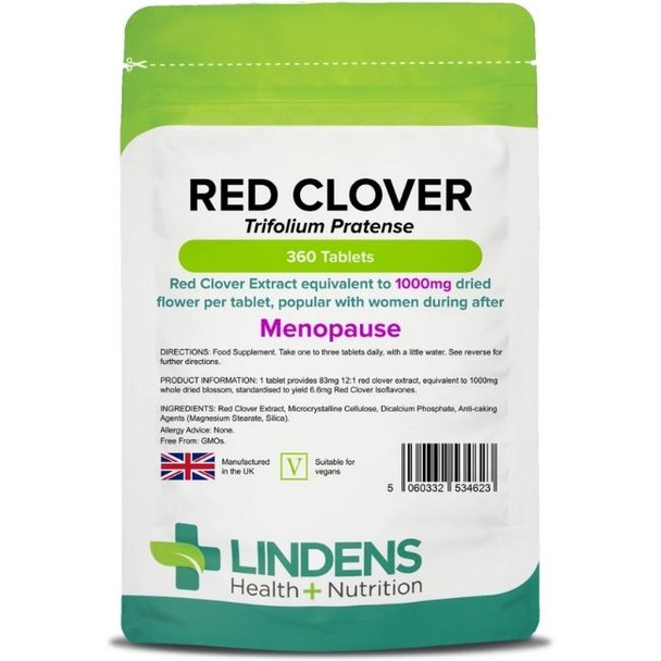 Red Clover 1000mg 360 Tablets