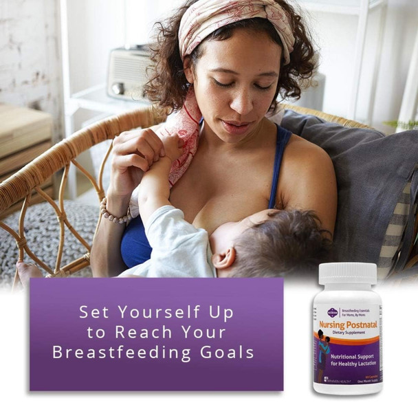Milkies Nursing Postnatal Breastfeeding Multivitamin 60 Caps Additional Product Image 6