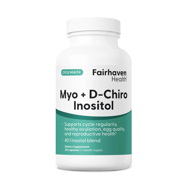 Myo + D-Chiro Inositol 120 Caps Additional Product Image 9