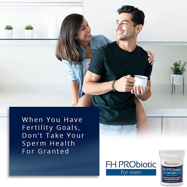 FH PRObiotic for Male Fertility 30 Caps Additional Product Image 4