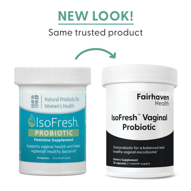 IsoFresh Probiotic for Vaginal Balance 30 Caps Additional Product Image 2