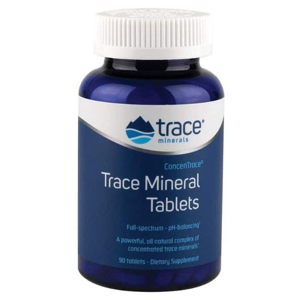 Trace Mineral Tablets 90 Tabs