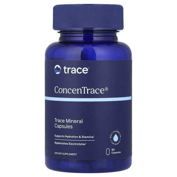 Trace Minerals ConcenTrace® Trace Mineral Capsules - 90 Caps Additional Product Image 8
