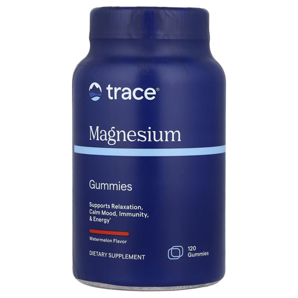 Trace Minerals Magnesium Gummies - Watermelon - 120 Gummies Additional Product Image 6