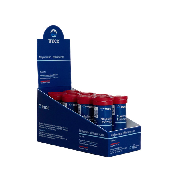 Trace Minerals Magnesium Effervescent Tablets - Raspberry Flavor Additional Product Image 5