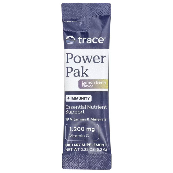 Trace Minerals Electrolyte Stamina Power Pak + Immunity - Lemon Berry - 30 Stick Packs Additional Product Image 3