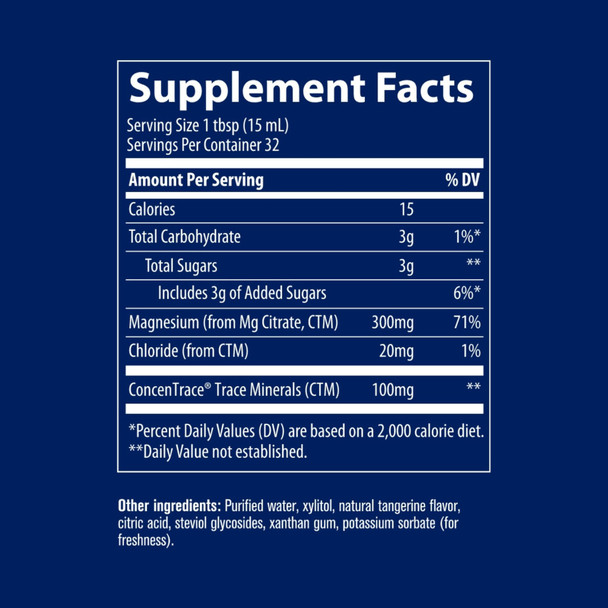 Trace Minerals Liquid Magnesium - 473 ml Main Product Image