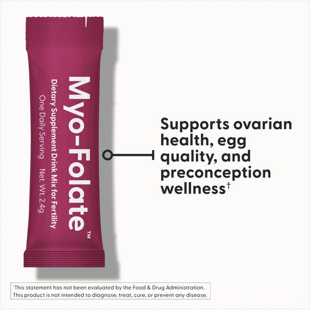 Fairhaven Health Myo-Folate Drink Mix 30 Sachets Additional Product Image 3