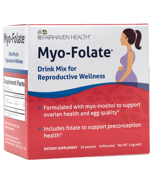 Myo-Folate Drink Mix for Reproductive Health
