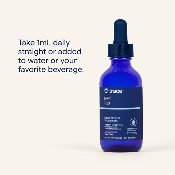 Trace Minerals Liquid Ionic B12 59 ml Additional Product Image 3