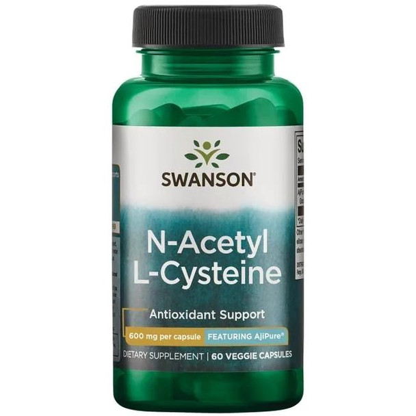 Swanson N-Acetyl L-Cysteine - Featuring AjiPure