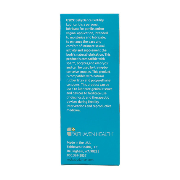Fairhaven Health BabyDance Fertility Lubricant – 10 Applicators Additional Product Image 2